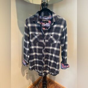 Pladra x Rachel Pohl Flannel Button Down Shirt